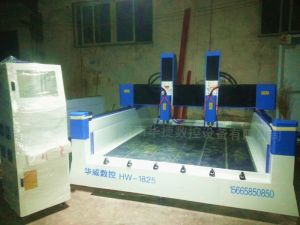 汕尾陆河县HW1825双头重型石材雕刻机